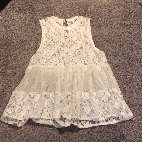 Free People Lace Top Small - Picture 4 of 4
